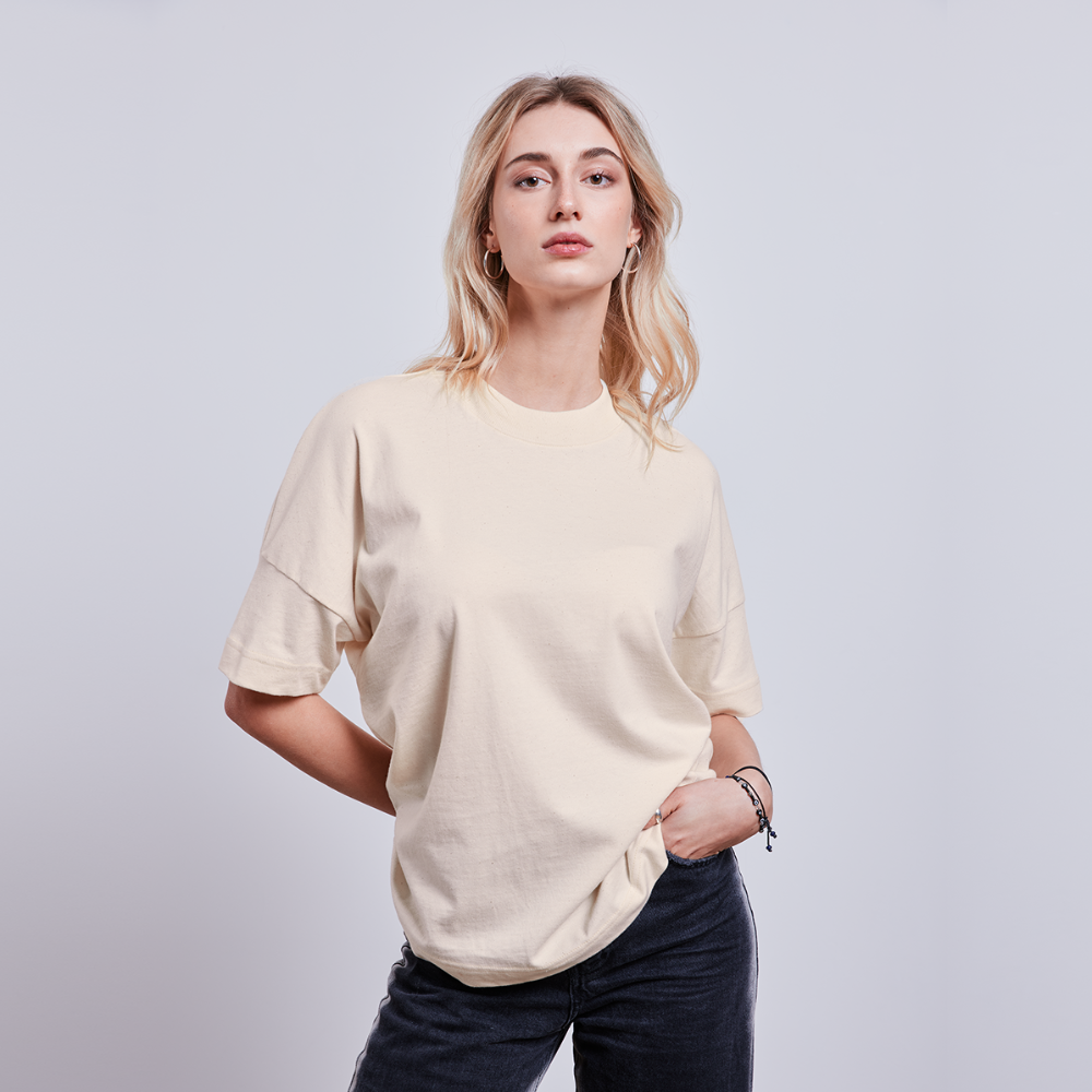 Maglietta oversize BLASTER ecologica di Stanley/Stella - bianco naturale