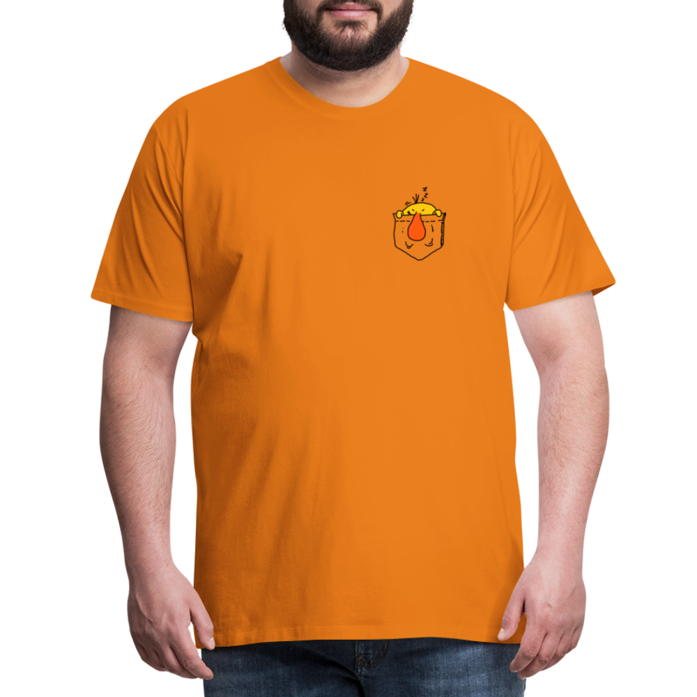 Maglietta Premium da uomo | Spreadshirt | Pocket Bug - arancione