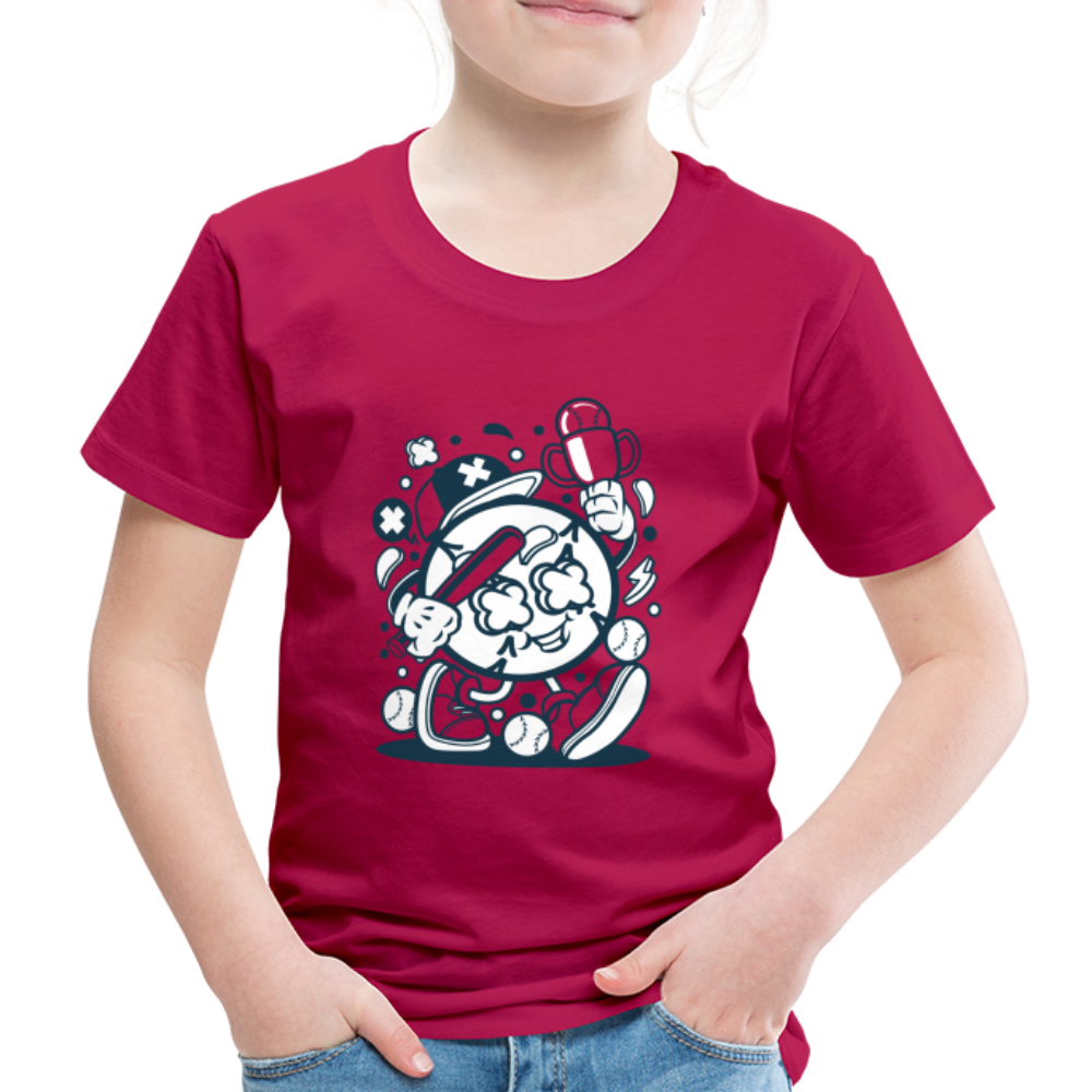 Maglietta Premium per bambini | Spreadshirt | Baseball Champion - Borgogna