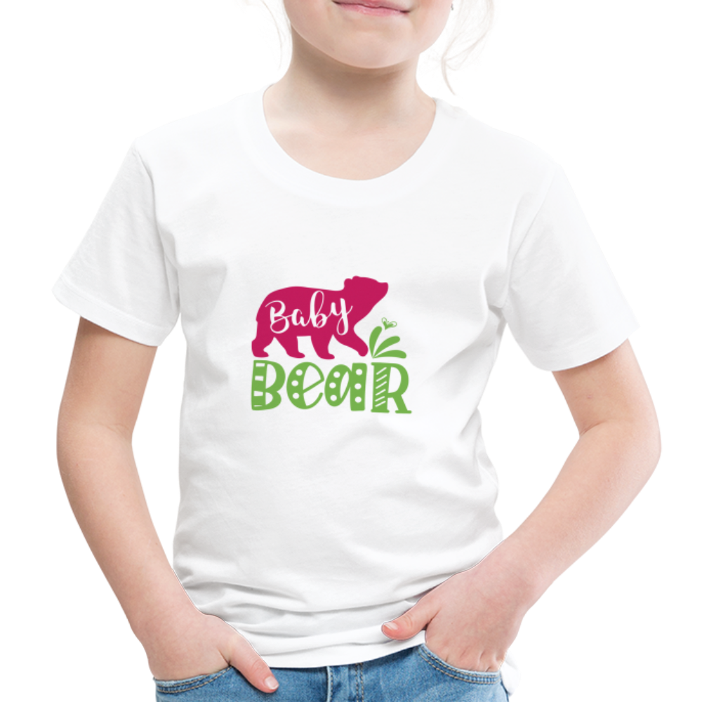 Maglietta Premium per bambini | Spreadshirt | Baby Bear - bianco