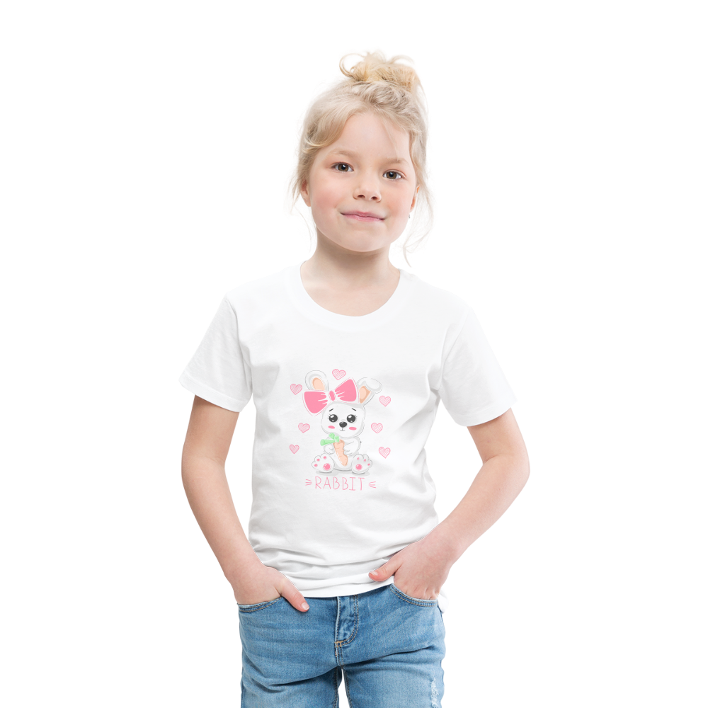 Maglietta Premium per bambini | Spreadshirt | Rabbit - bianco