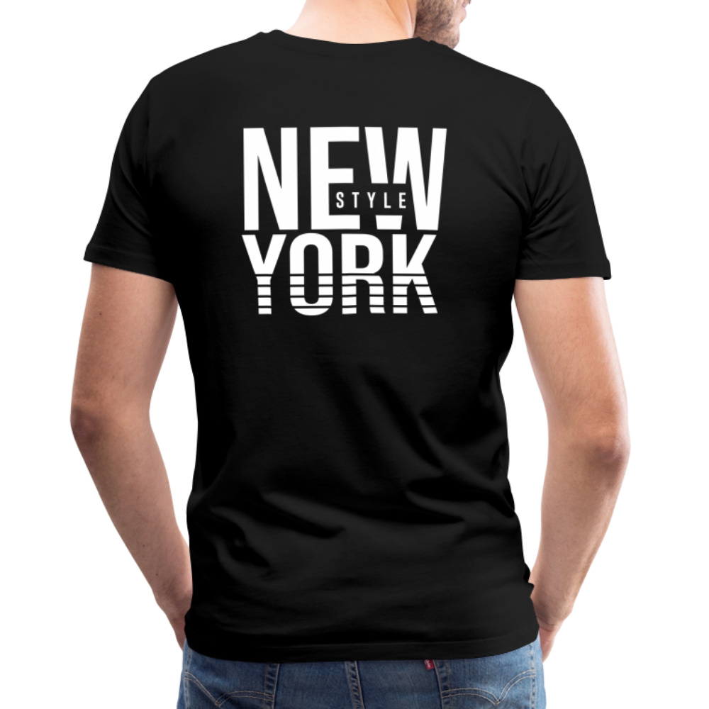 Maglietta Premium da uomo | Spreadshirt | New York Style - nero