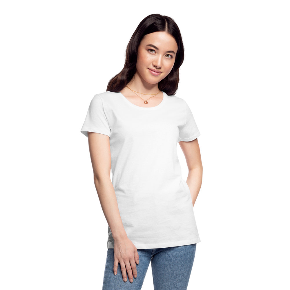 Maglietta ecologica premium da donna | Spreadshirt - bianco