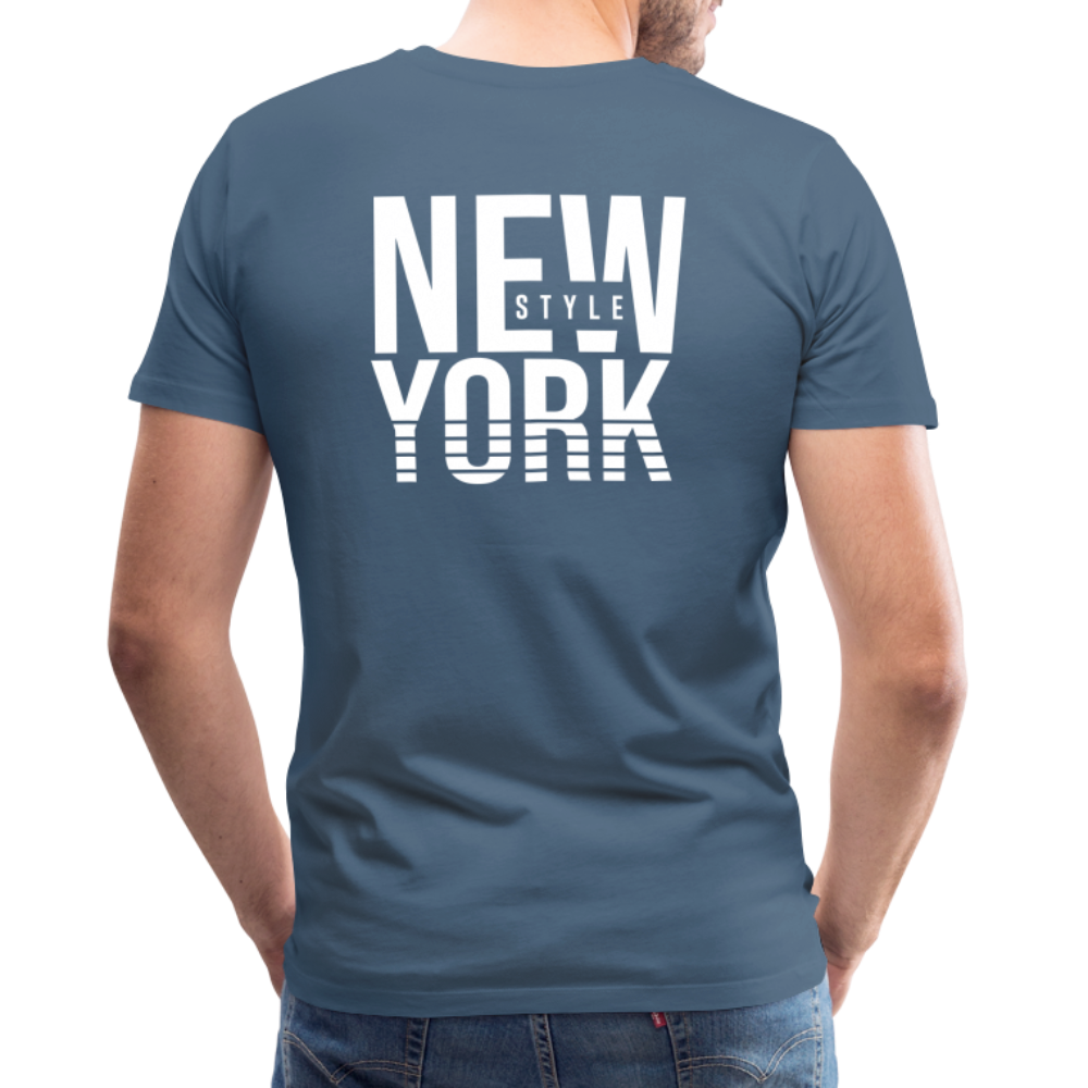 Maglietta Premium da uomo | Spreadshirt | New York Style - carta da zucchero