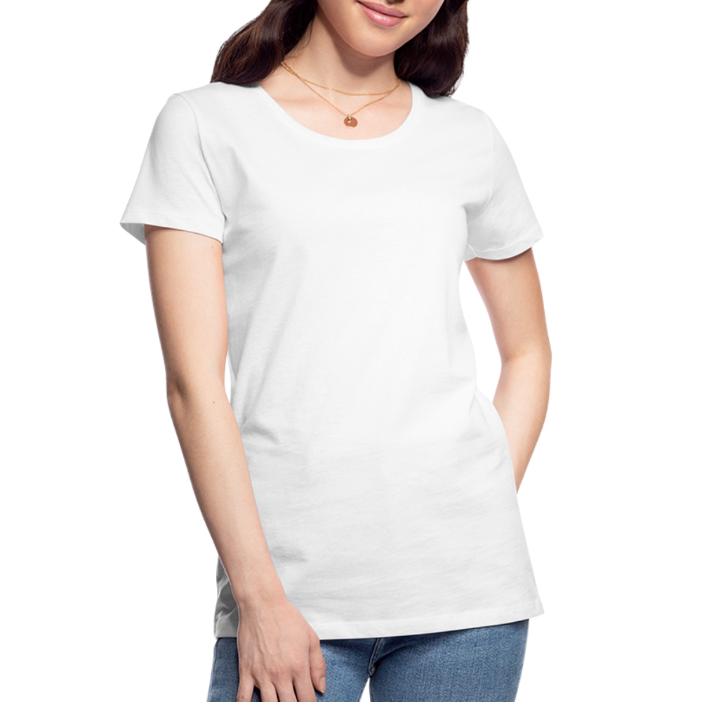 Maglietta ecologica premium da donna | Spreadshirt - bianco