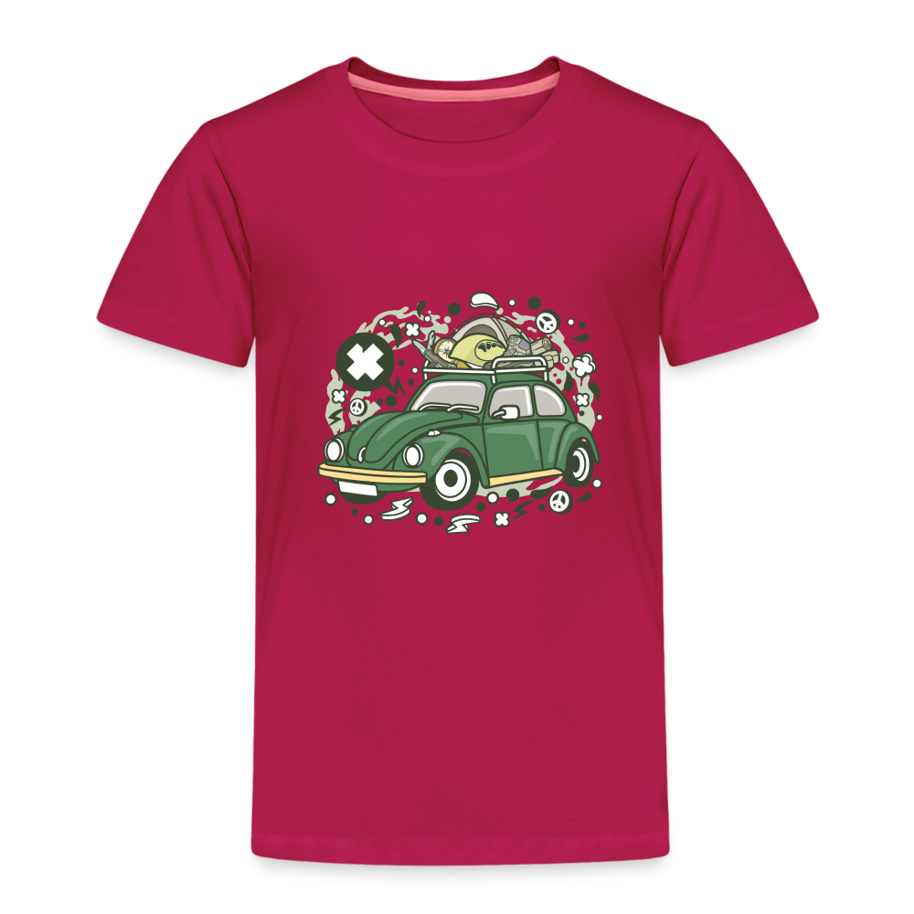 Maglietta Premium per bambini | Spreadshirt | Camp Tour - Borgogna