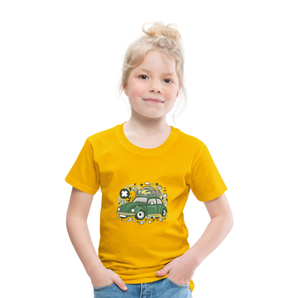 Maglietta Premium per bambini | Spreadshirt | Camp Tour - giallo sole