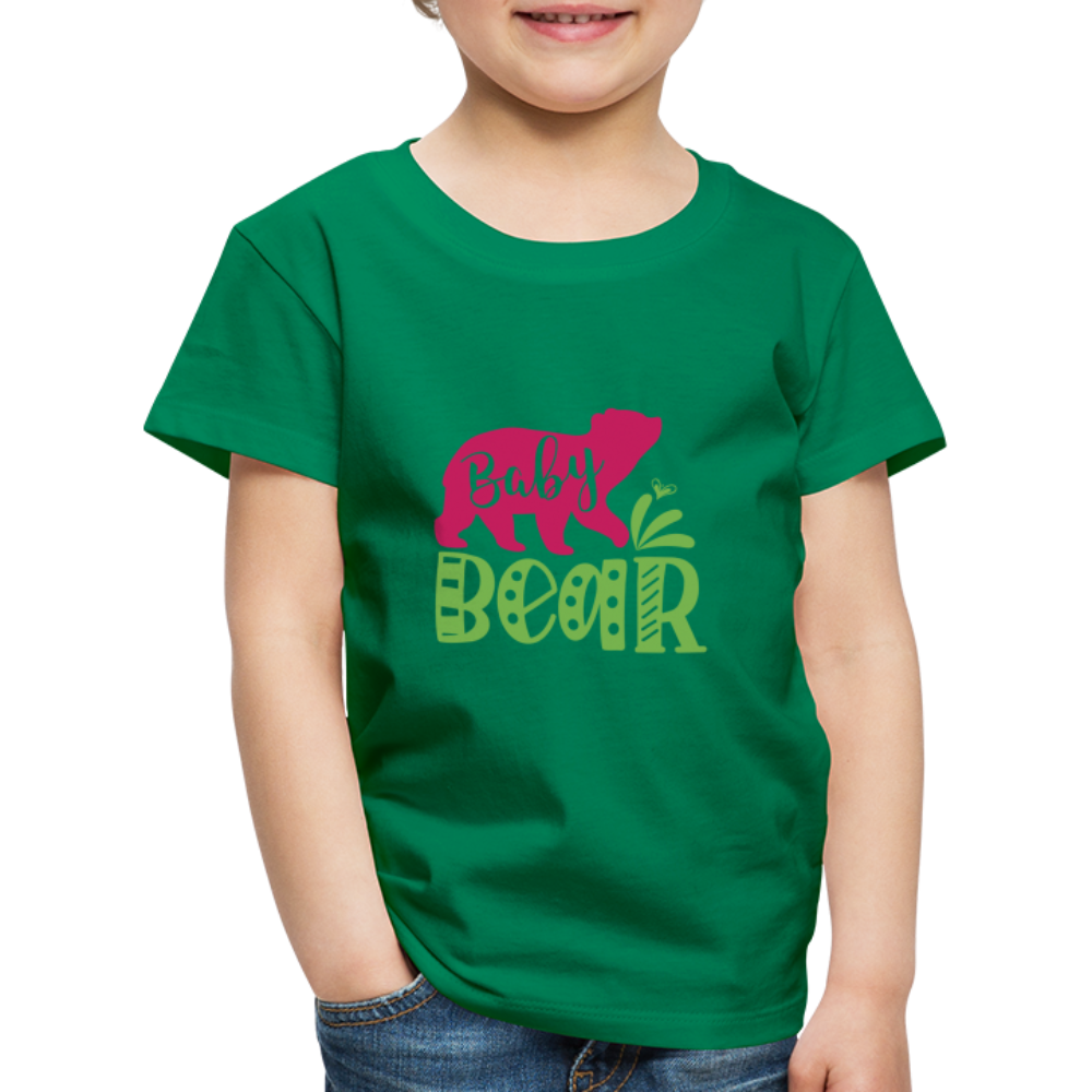 Maglietta Premium per bambini | Spreadshirt | Baby Bear - verde kelly