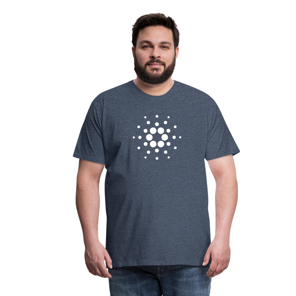 Maglietta Premium da uomo | Cardano™ - bluastro