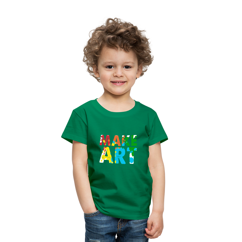 Maglietta Premium per bambini | Spreadshirt | Make Art - verde kelly