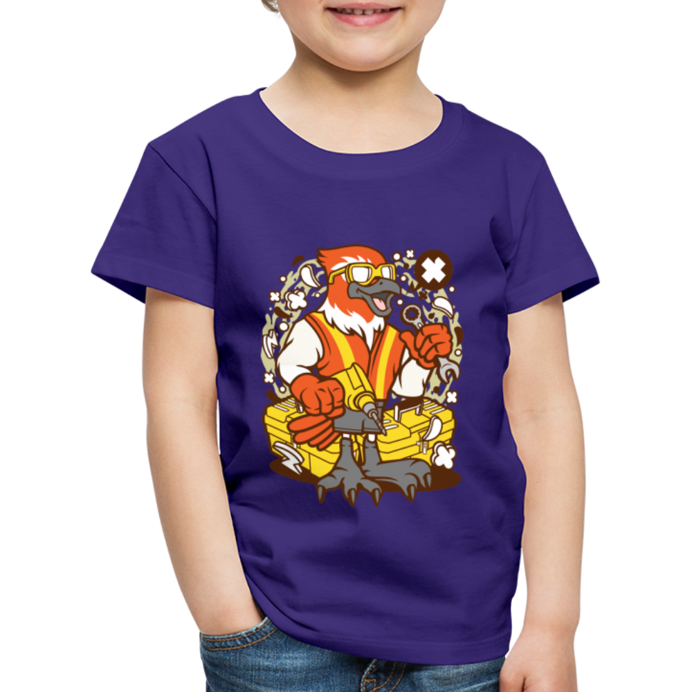 Maglietta Premium per bambini | Spreadshirt | Bird Mechanic - viola