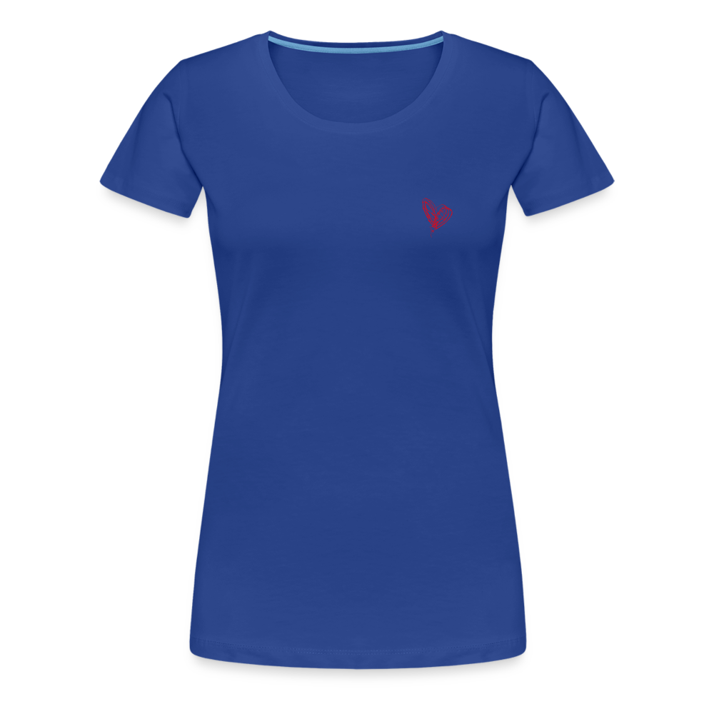 Maglietta Premium da donna | Spreadshirt | Collect Hearts - blue royal