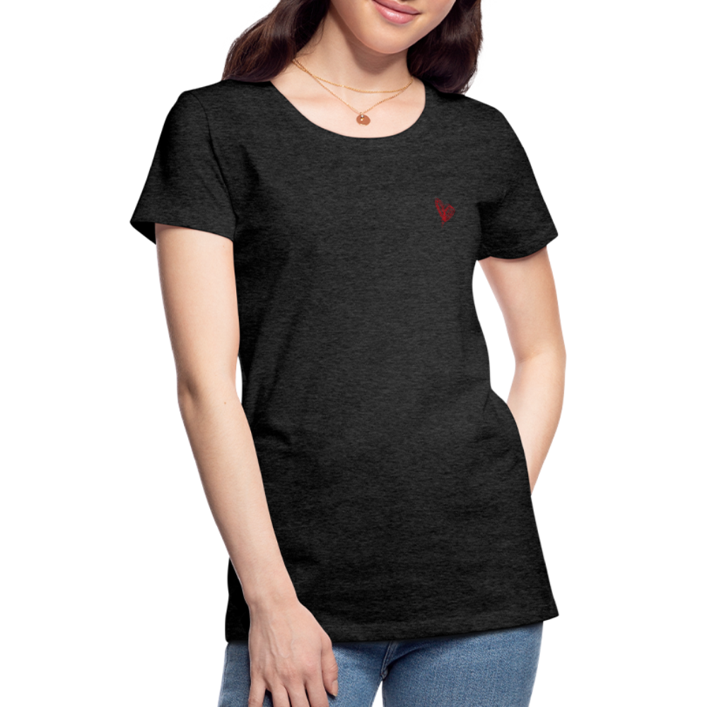 Maglietta Premium da donna | Spreadshirt | Collect Hearts - antracite