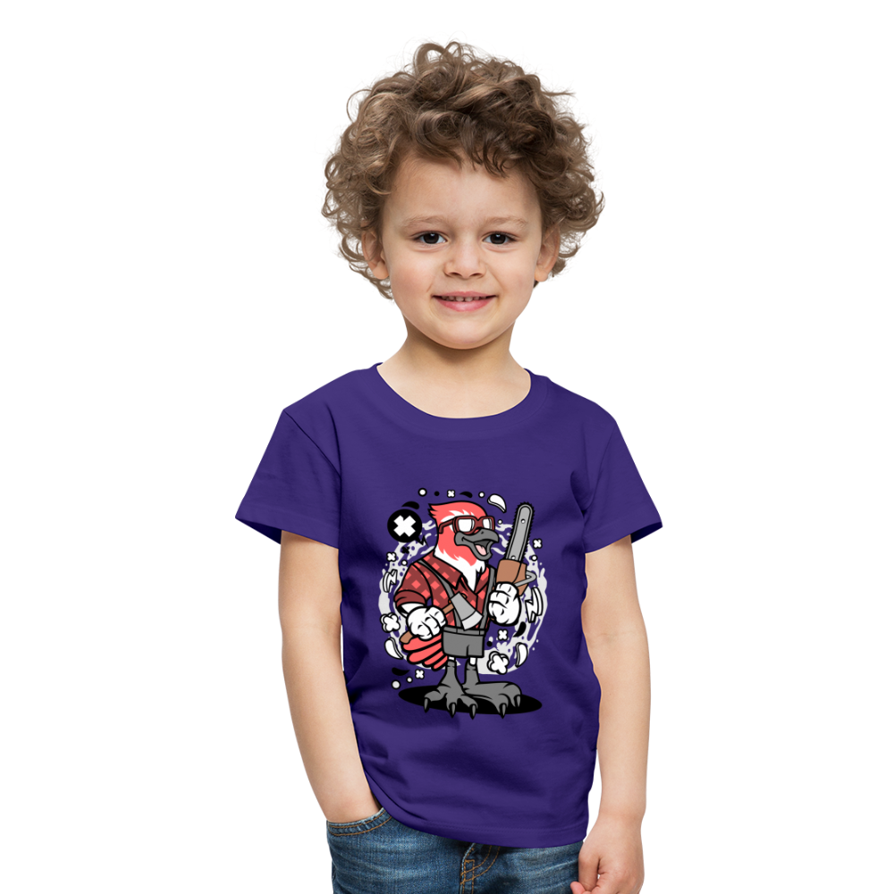 Maglietta Premium per bambini | Spreadshirt | Bird Lumberjack - viola