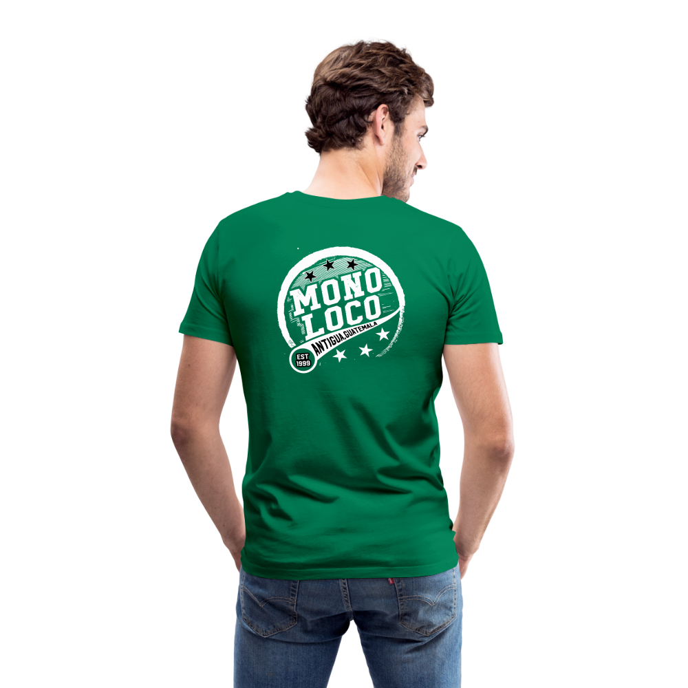 Maglietta Premium da uomo | Spreadshirt | Mono Loco - verde kelly