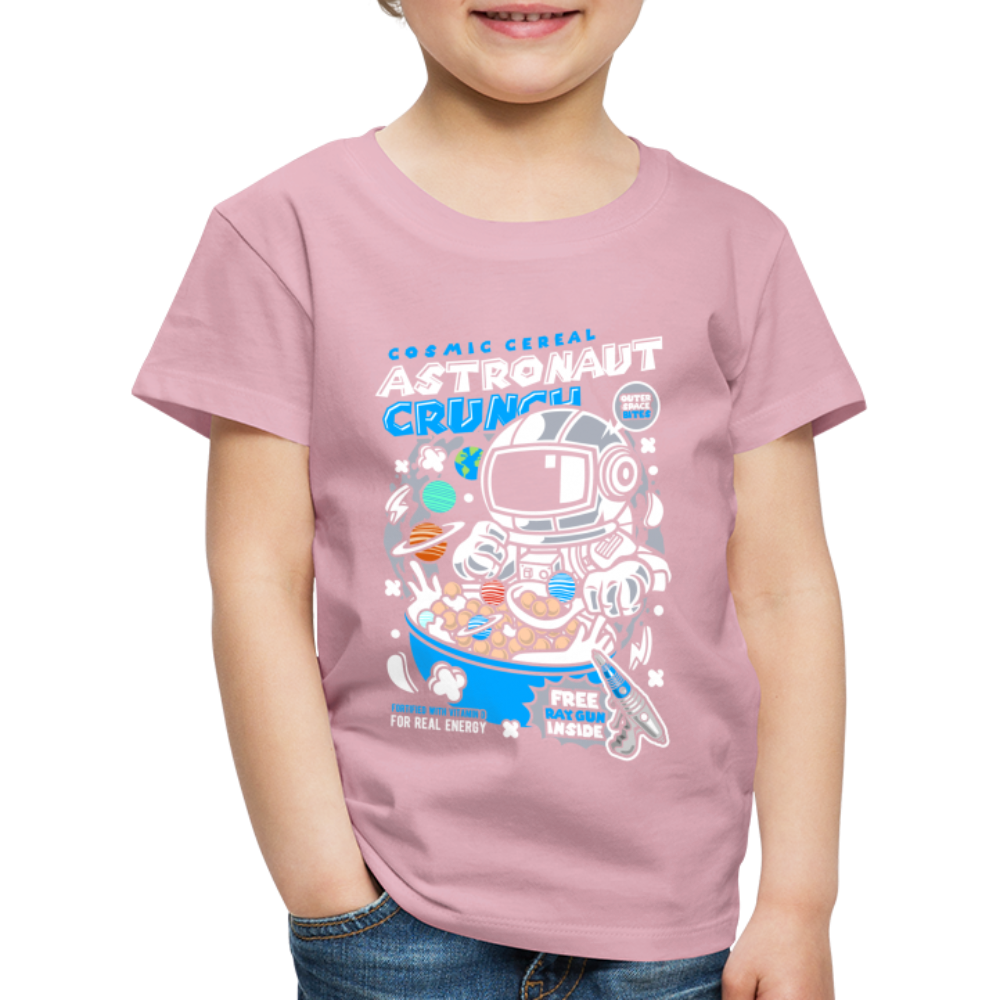 Maglietta Premium per bambini | Astronaut Crunch - rosa chiaro