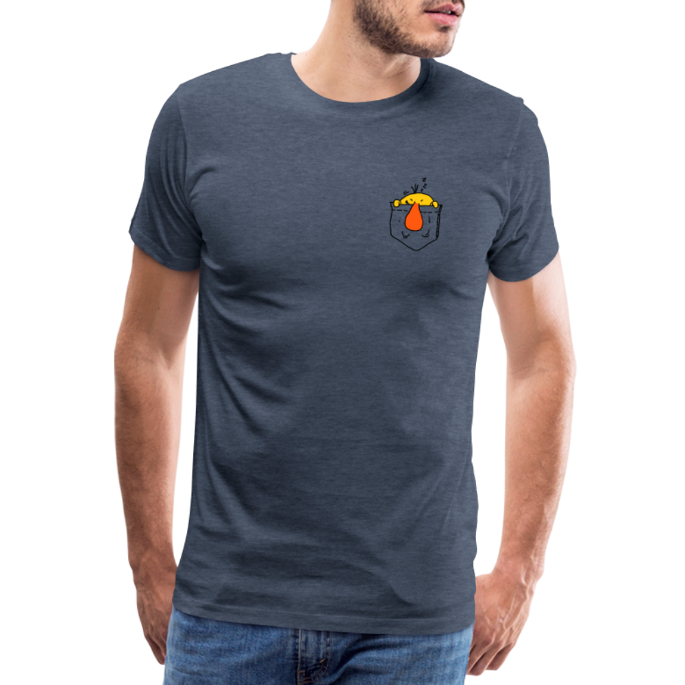 Maglietta Premium da uomo | Spreadshirt | Pocket Bug - bluastro