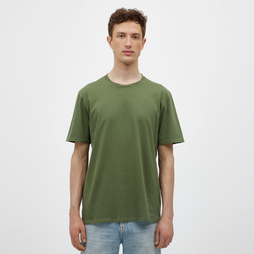 Maglietta da uomo | Gildan | Crocodile - verde militare