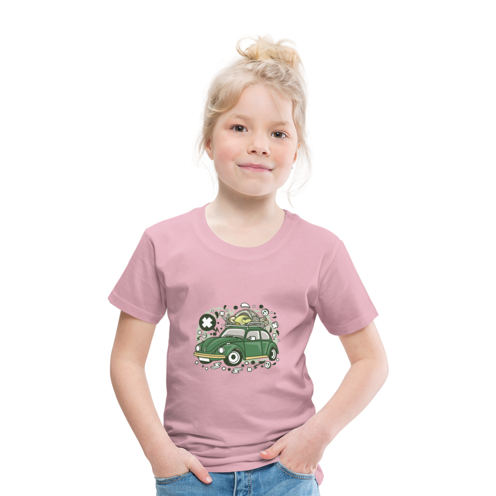 Maglietta Premium per bambini | Spreadshirt | Camp Tour - rosa chiaro