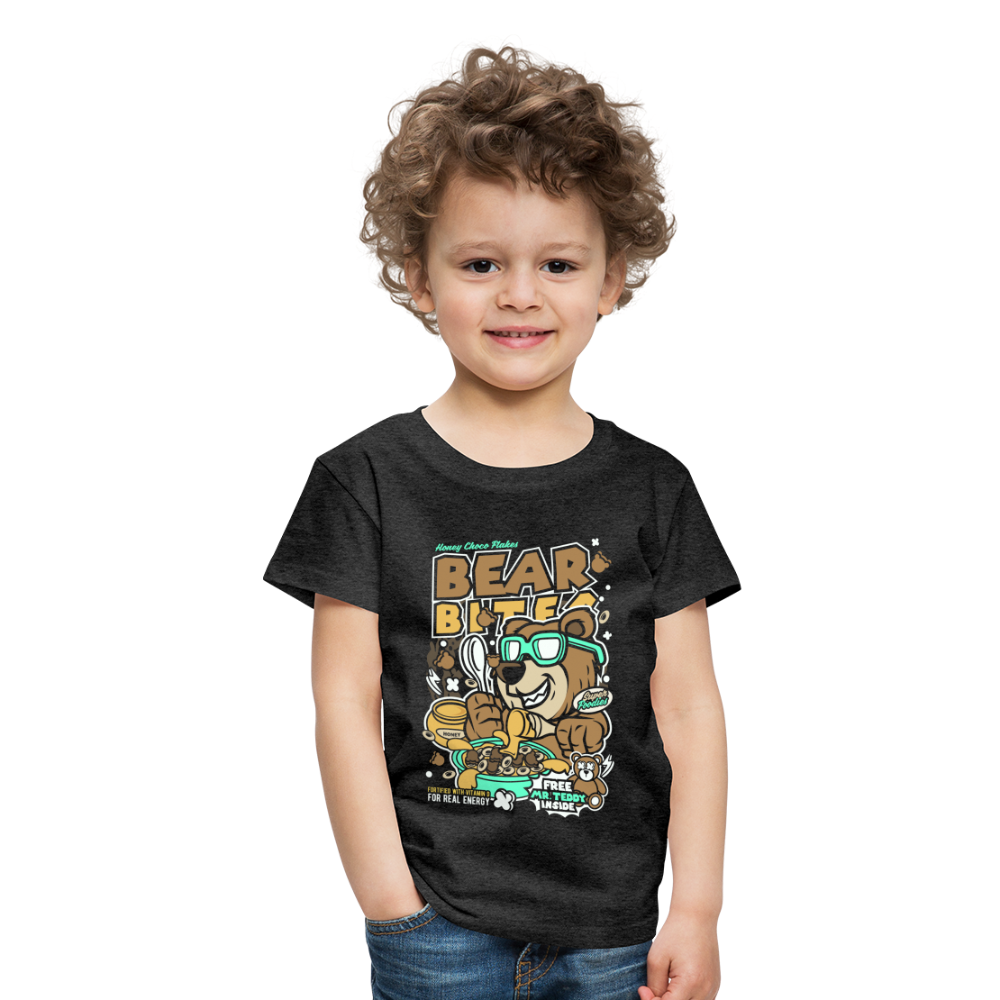 Maglietta Premium per bambini | Spreadshirt | Bear Bites - antracite