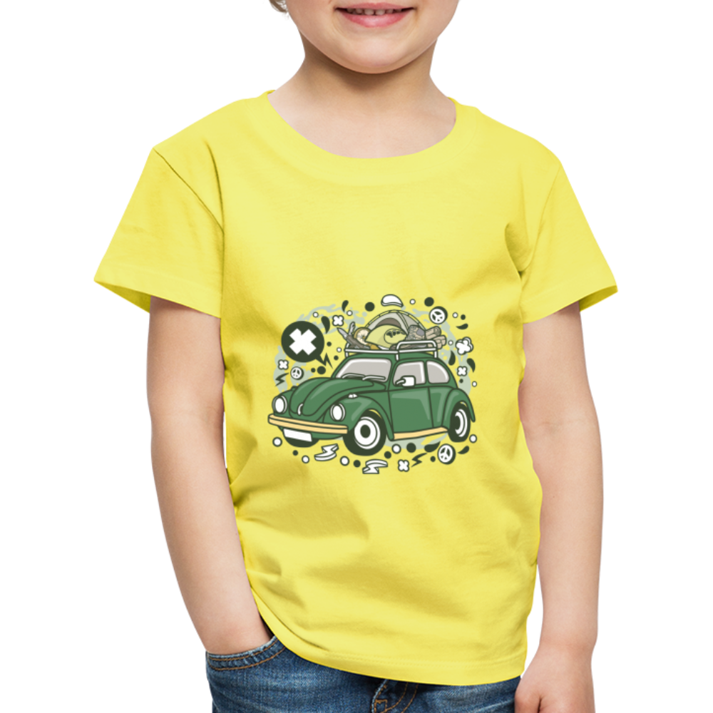 Maglietta Premium per bambini | Spreadshirt | Camp Tour - giallo