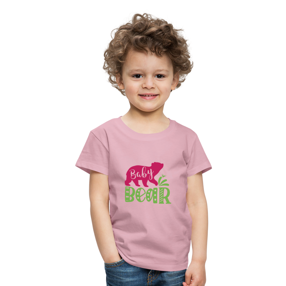 Maglietta Premium per bambini | Spreadshirt | Baby Bear - rosa chiaro