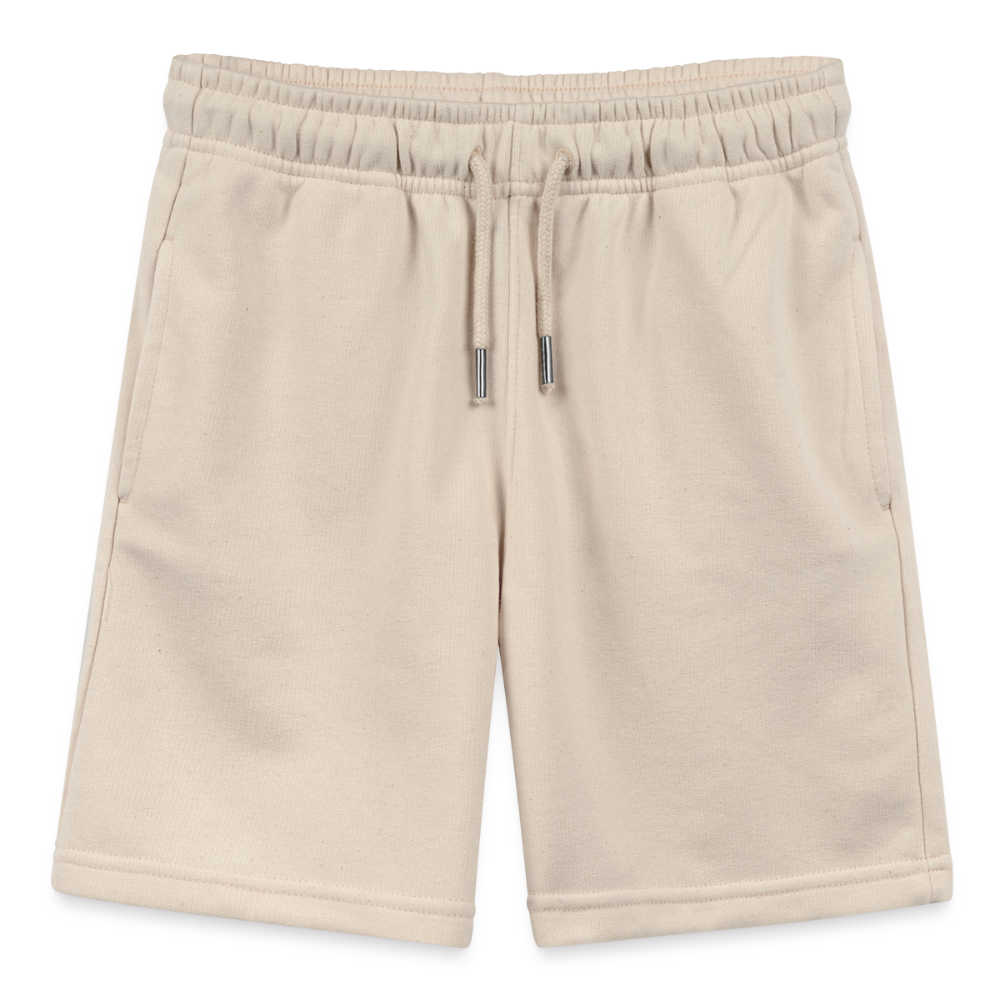 Pantaloncini sportivi ecologici MINI BOLTER per ragazzi | Stanley Stella - bianco naturale