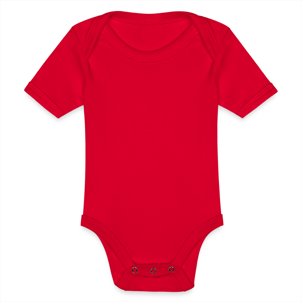 Body ecologico per neonato a manica corta | Spreadshirt - rosso