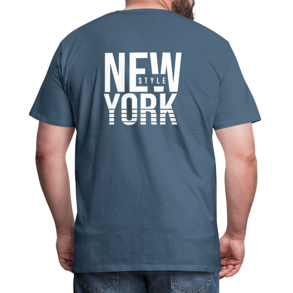 Maglietta Premium da uomo | Spreadshirt | New York Style - carta da zucchero