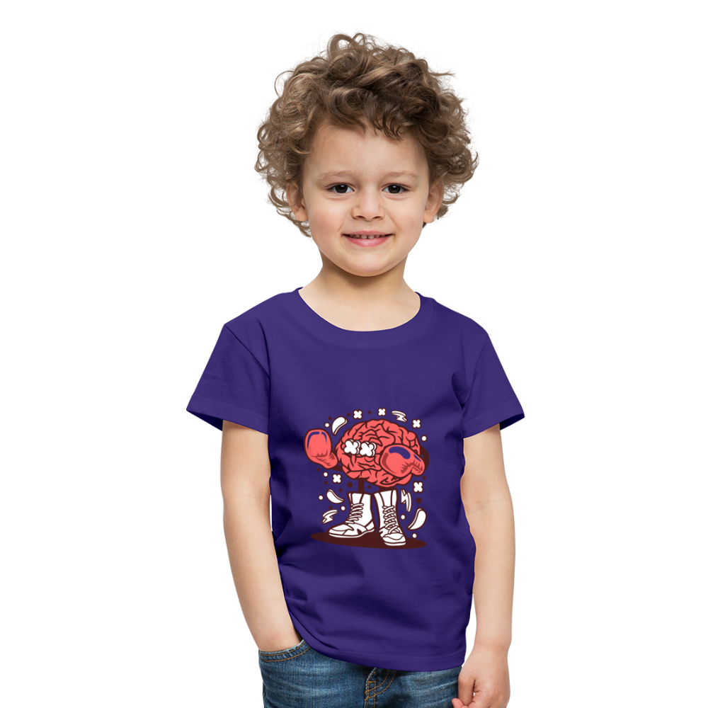 Maglietta Premium per bambini | Spreadshirt | Brain Boxer - viola