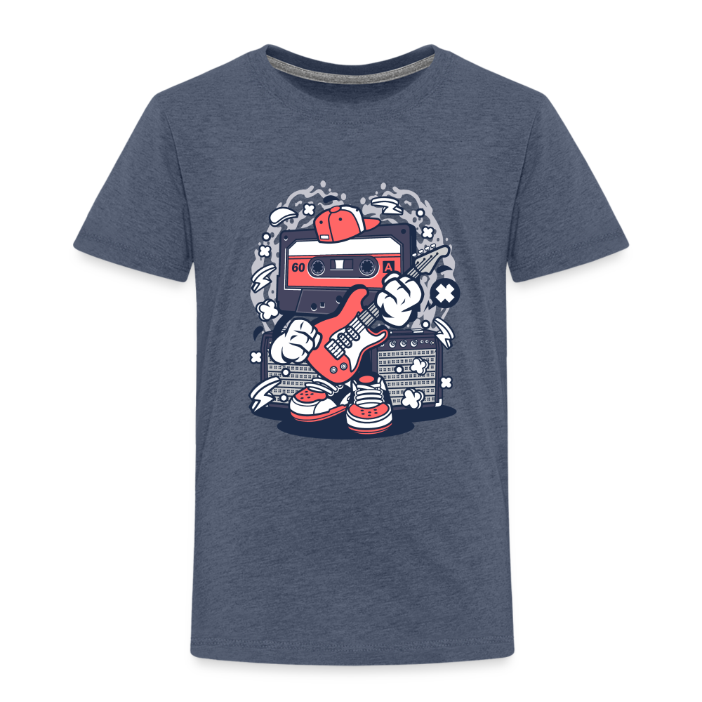 Maglietta Premium per bambini | Spreadshirt | Cassette Rockstar - bluastro