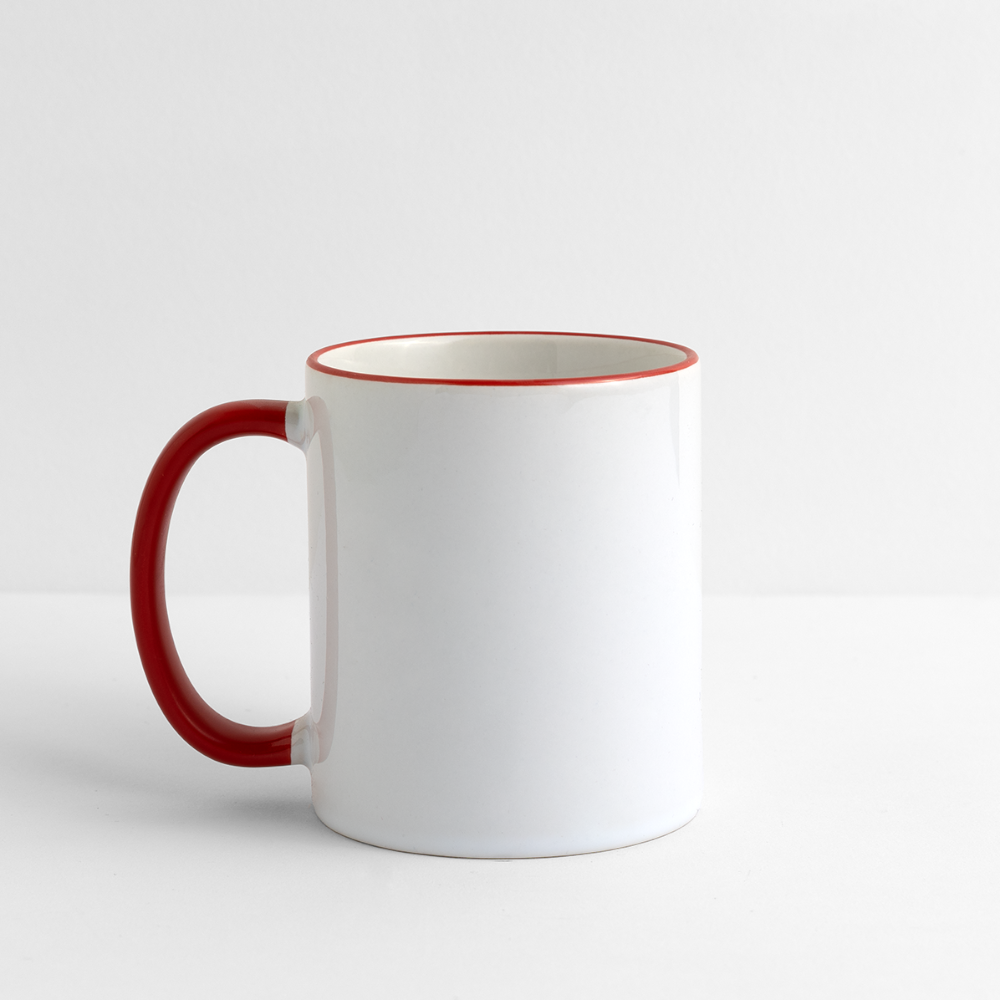 Tazza Stampa 360 | groener - bianco/rosso