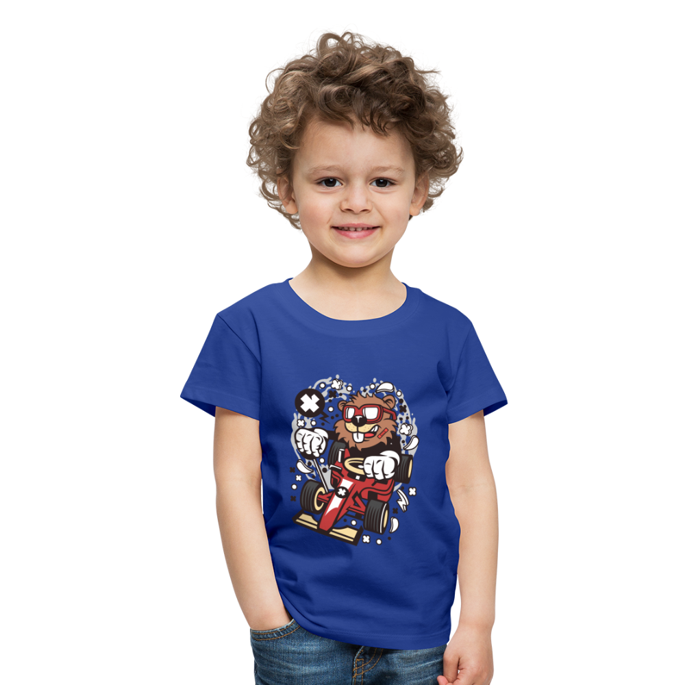 Maglietta Premium per bambini | Spreadshirt | Beaver Racer - blue royal