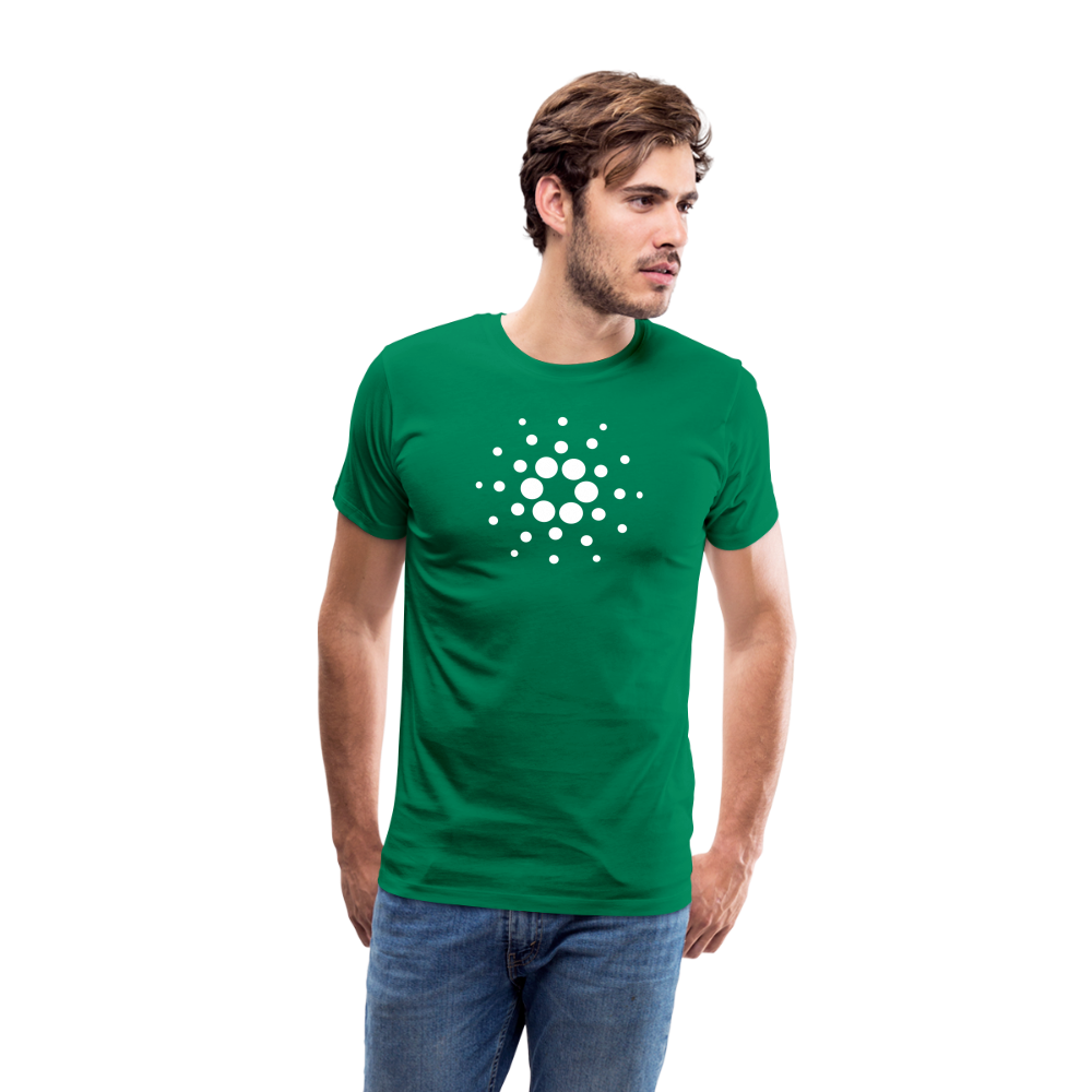 Maglietta Premium da uomo | Cardano™ - verde kelly