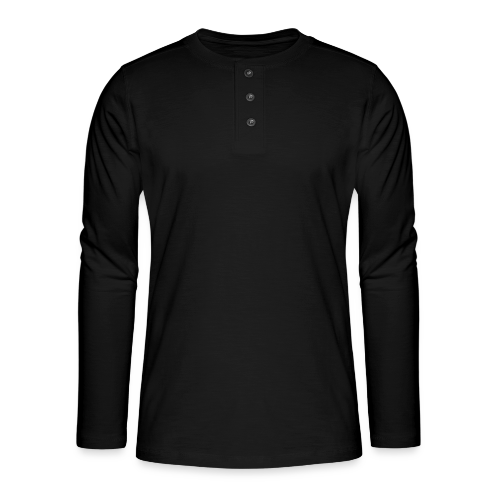 Maglia a manica lunga Henley | Stedman - nero