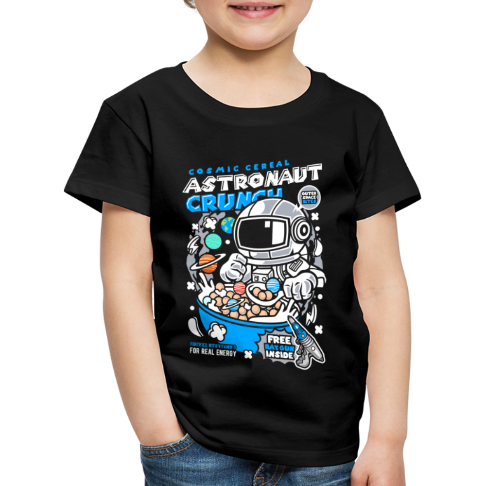 Maglietta Premium per bambini | Astronaut Crunch - nero