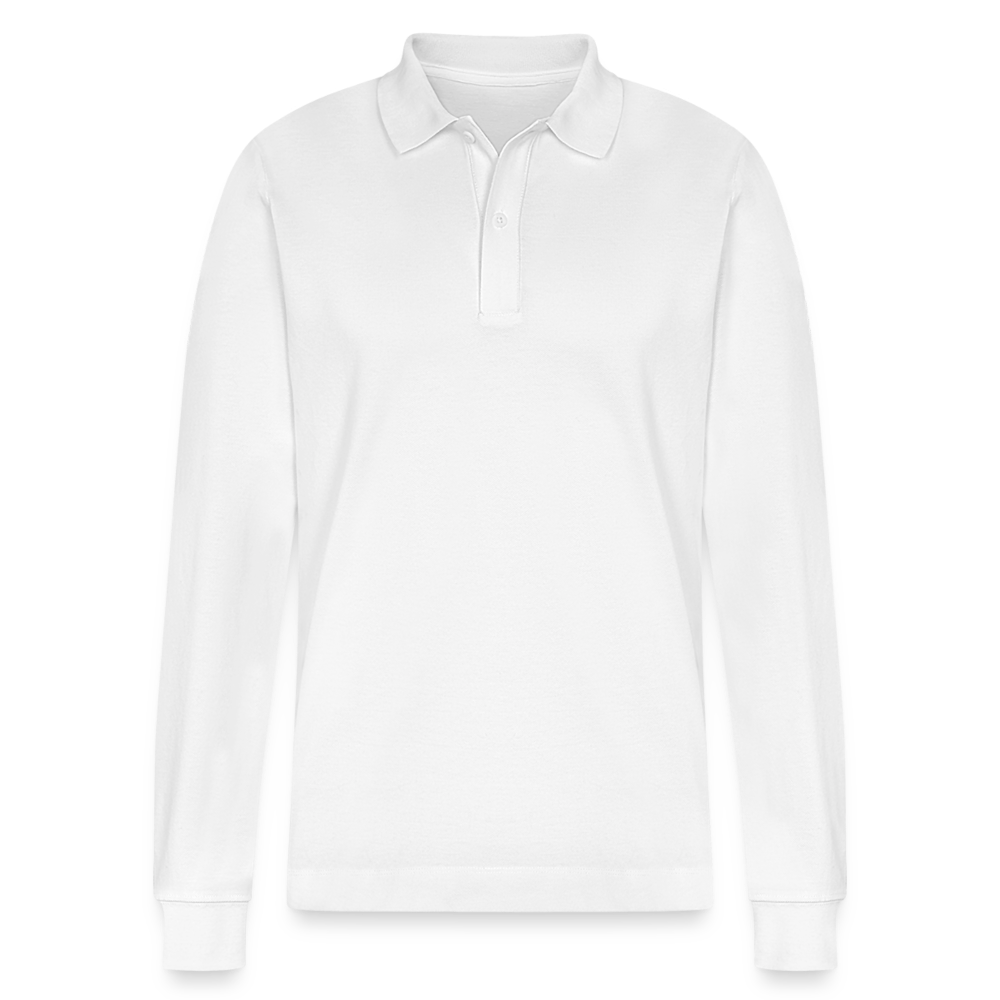 Polo a manica lunga ecologica unisex PREPSTER | Stanley Stella - bianco