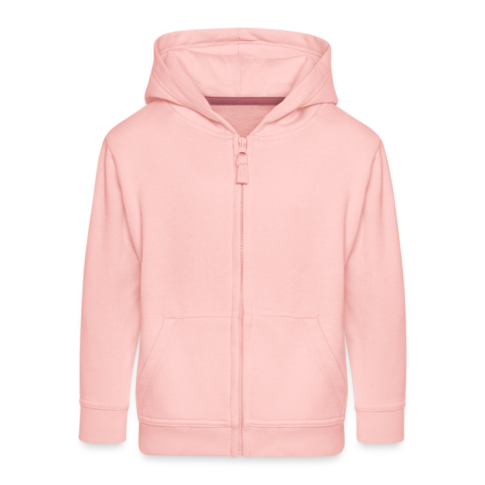 Giacca Felpata con zip Premium per bambini | Spreadshirt - rosa cristal