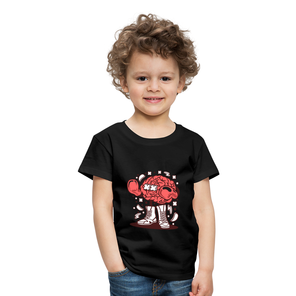 Maglietta Premium per bambini | Spreadshirt | Brain Boxer - nero