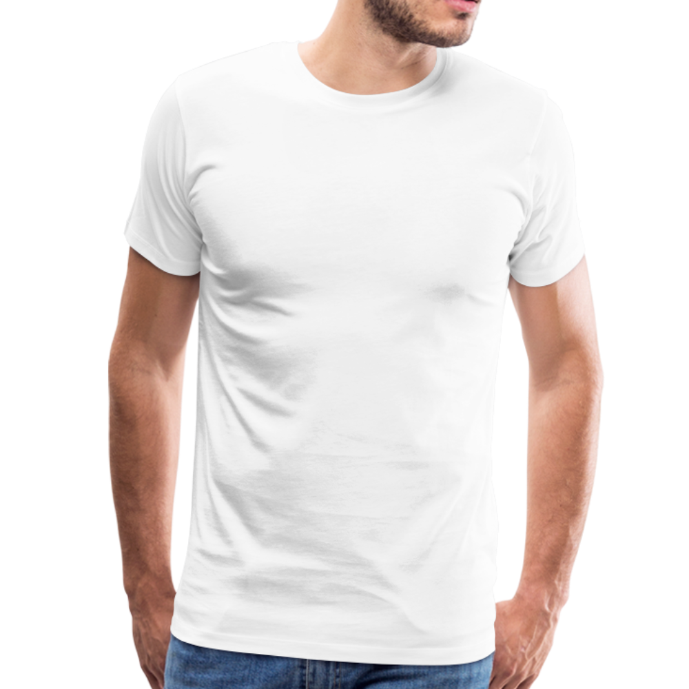 Maglietta Premium da uomo | Spreadshirt - bianco