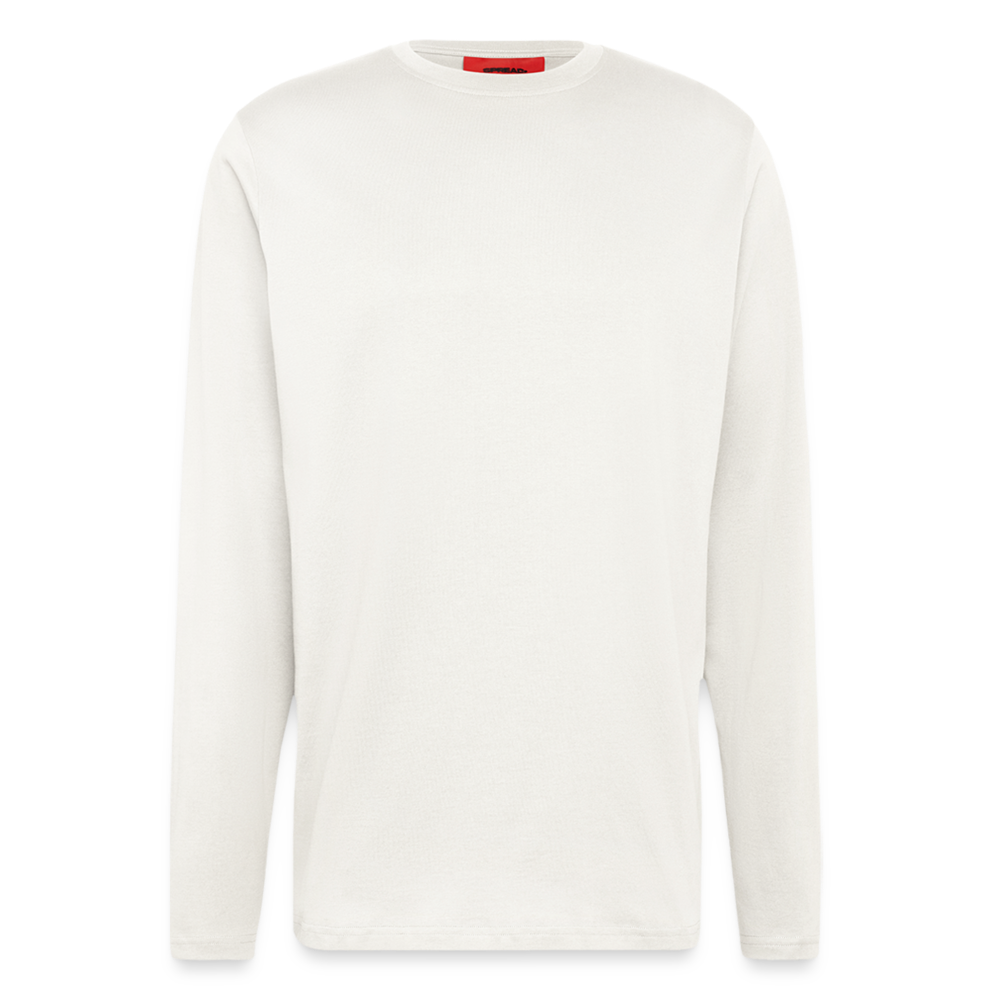 Maglia a maniche lunghe ecologica casual Made in UE | Spread - OFF WHITE