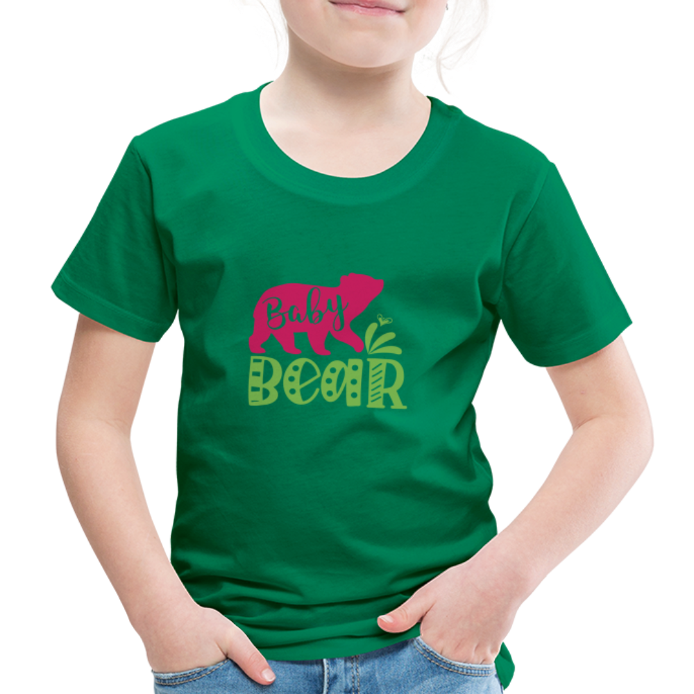 Maglietta Premium per bambini | Spreadshirt | Baby Bear - verde kelly