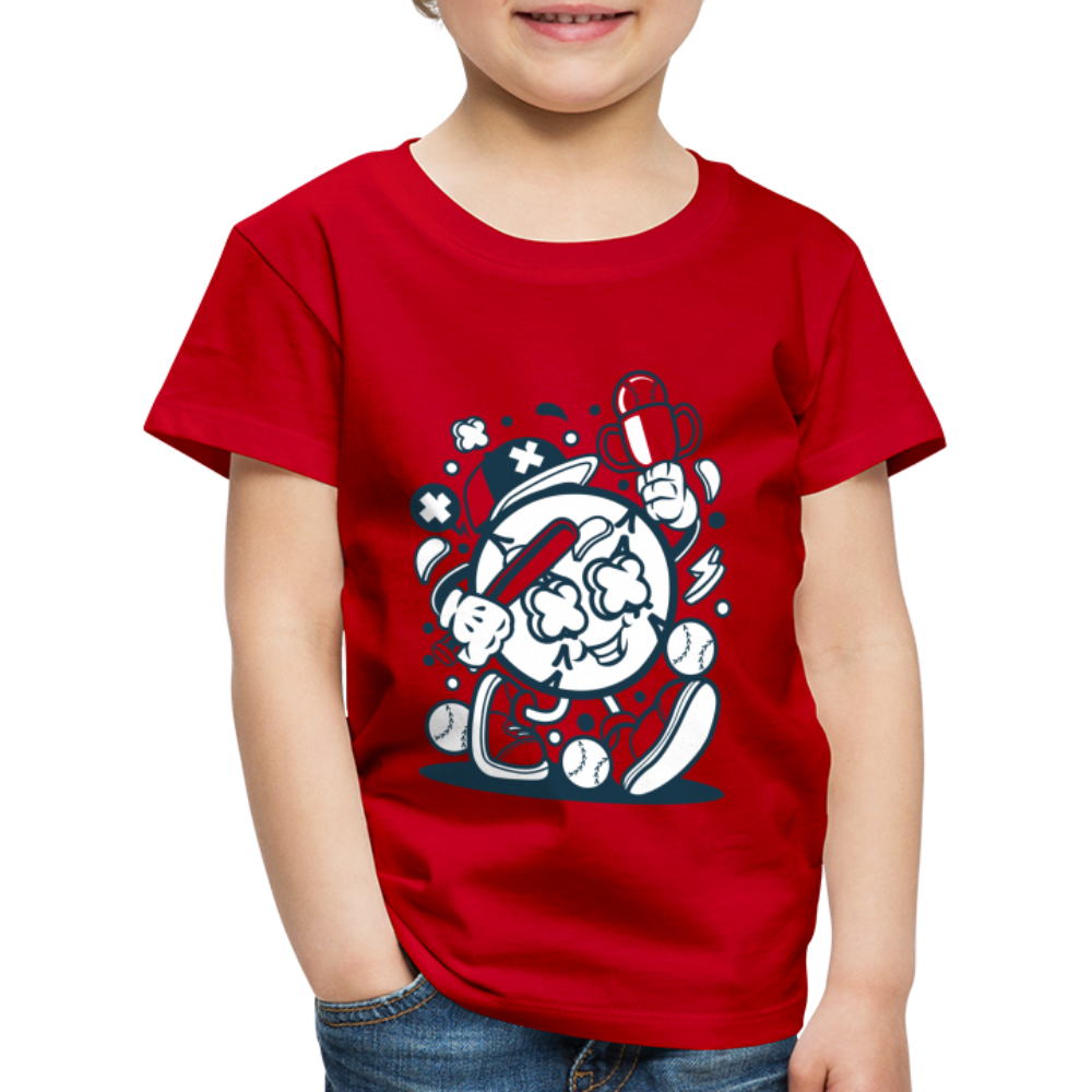 Maglietta Premium per bambini | Spreadshirt | Baseball Champion - rosso