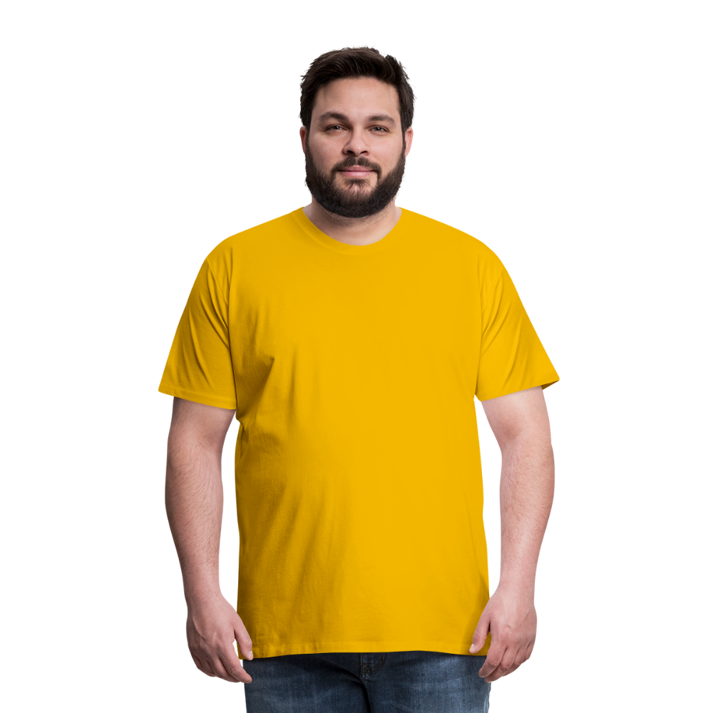 Maglietta Premium da uomo | Spreadshirt - giallo sole