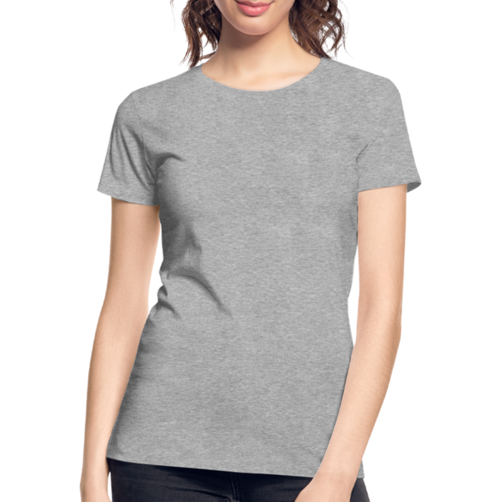 Maglietta ecologica premium da donna | Spreadshirt - grigio melange