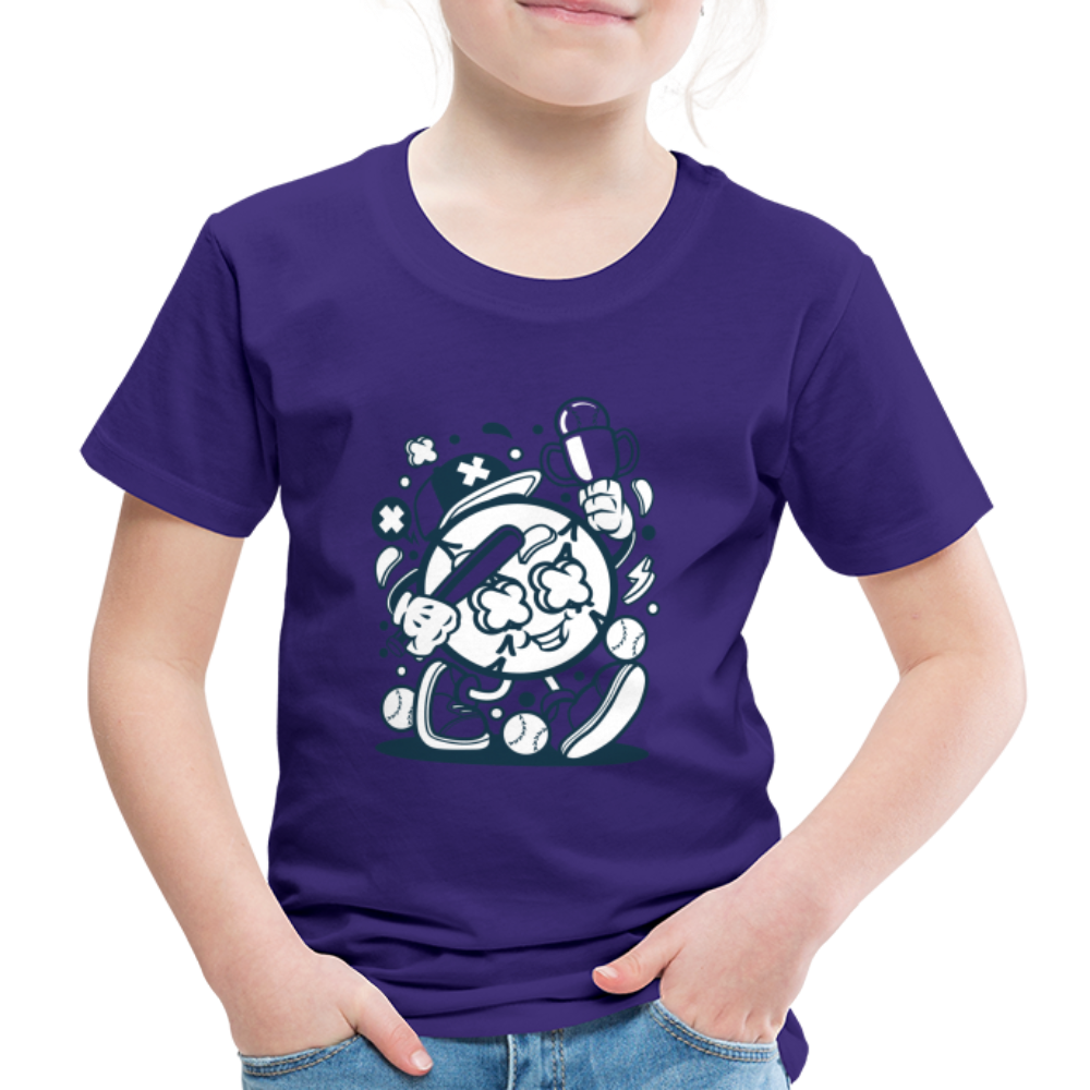 Maglietta Premium per bambini | Spreadshirt | Baseball Champion - viola