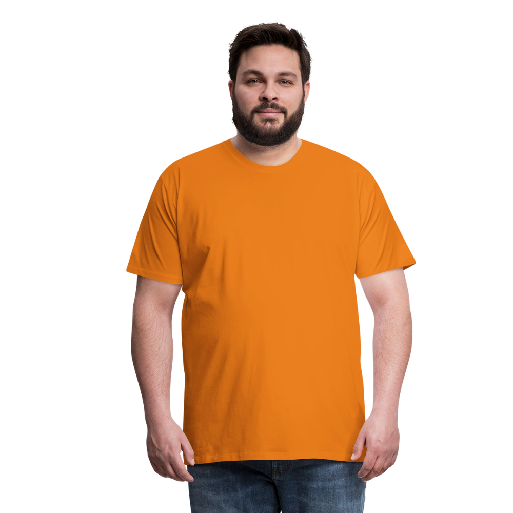 Maglietta Premium da uomo | Spreadshirt | Mono Loco - arancione