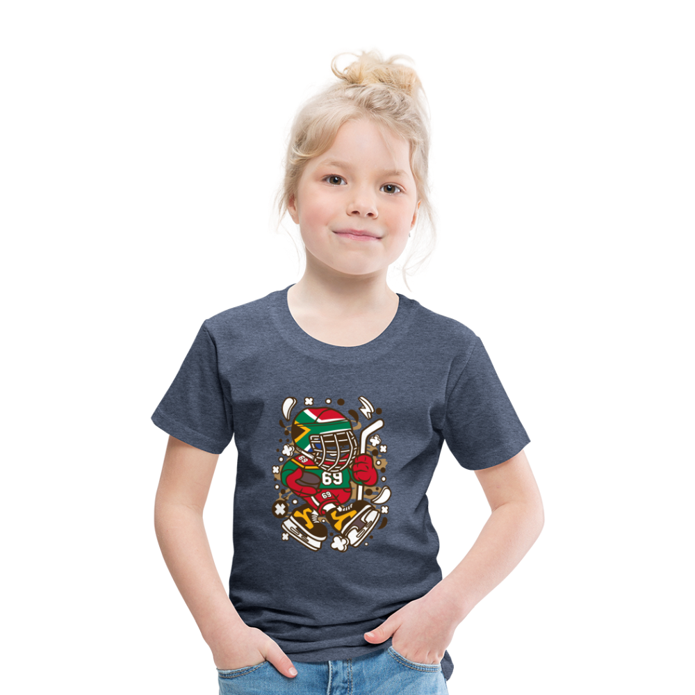 Maglietta Premium per bambini | Spreadshirt | Hockey Kid - bluastro