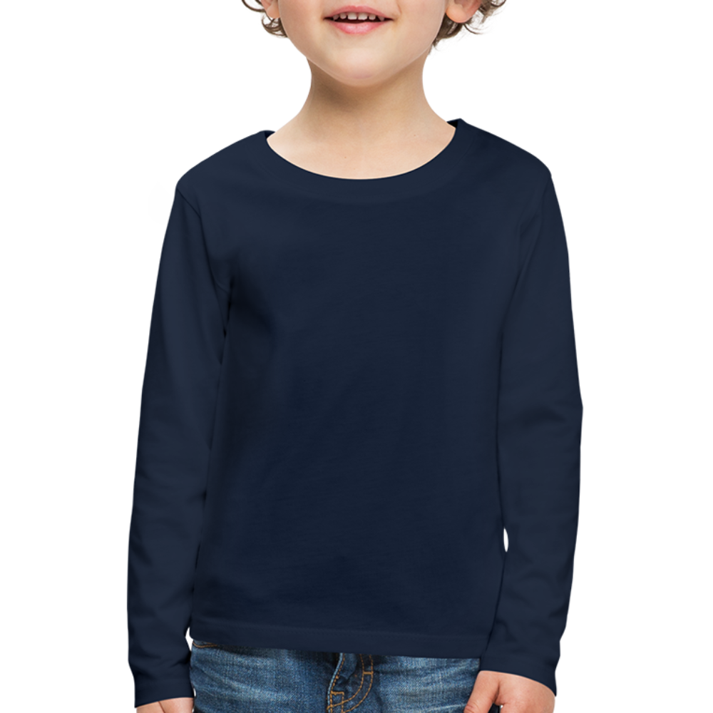 Maglietta Premium a manica lunga per bambini | Spreadshirt - navy