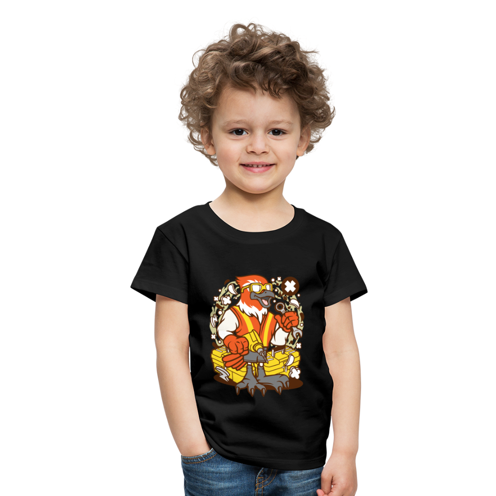 Maglietta Premium per bambini | Spreadshirt | Bird Mechanic - nero